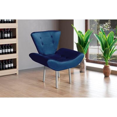 Poltrona Rubi Giratória Com Apoio Para Os Braços Veludo Vermelho De Casa Decor Estofados
