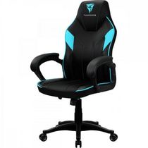 Cadeira Gamer EC1 Thunderx3 em Poliuretano com Tecnologia Air Tech e Balanço Azul