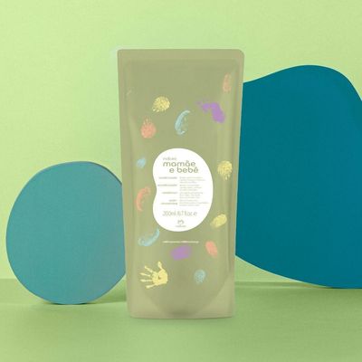 Refil Condicionador Suave Mamãe E Bebê 200 Ml Natura