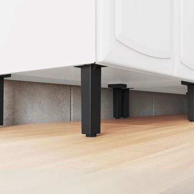 Cozinha Completa Branco Em Aço 5 Peças 3 Vidros New Premium