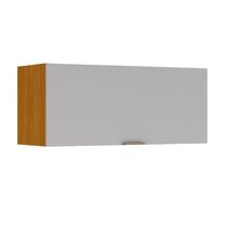 Armário Aéreo De Geladeira 100% Mdf 0,80m Lais Madeirado / Fendi