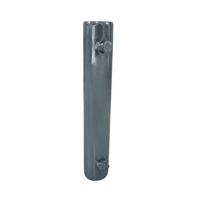 Suporte Antena Cromo 211-b Emenda Tubo 1 Polegada