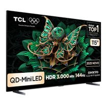 Smart TV 115 4K TCL 115C7K Ultra HD QD- Mini LED 144 Hz Google TV