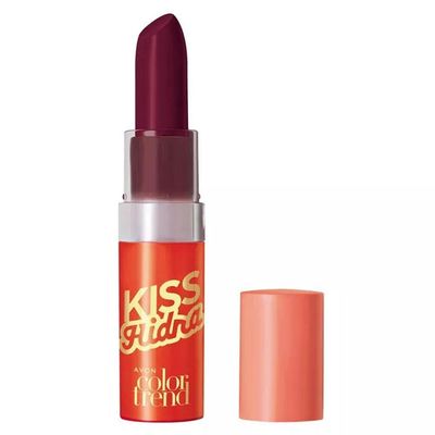 Batom Kiss Hidra Color Trend Carmin Avon