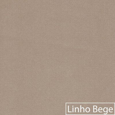 Poltrona Dália Luxo Moderna Estofada Design Sofisticado Com Base De Ferro Preto Linho Bege