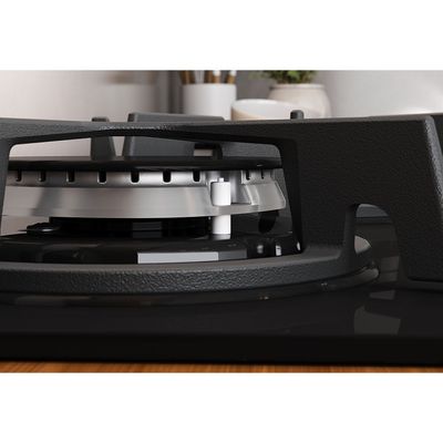 Cooktop 4 Bocas Mesa de Vidro e Tripla Chama Itaplus Preto / Bivolt
