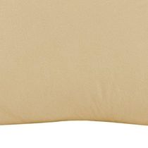 Capa De Almofada Decorativa Zion Suede 1 Peça 45cm X 45cm 100% Poliéster - Bege