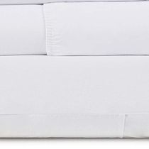 Jogo De Cama Solteiro Top Line Hipercal 180 Fios 3 Peças 100% Poliéster - Branco