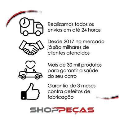 Amortecedor para Cama Box Baú Amortex F103 para Tampa Carga 80 kg 43 cm Aberto 24 cm Fechado