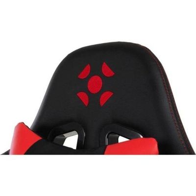 Cadeira Gamer Cruiser em Revestimento Sintético com Encosto Reclinável Até 155º Preto, Vermelho