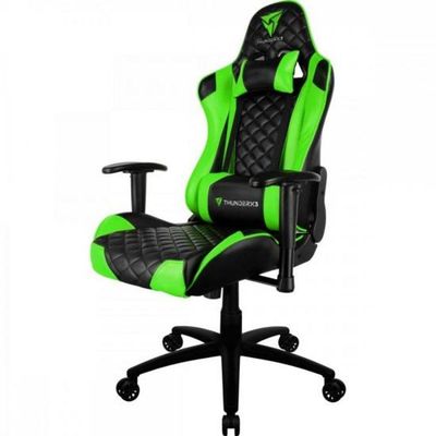 Cadeira Gamer TGC12 com Revestimento em Poliuretano, Mecanismo de Balanço e Encosto Reclinável 135º