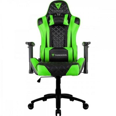 Cadeira Gamer TGC12 com Revestimento em Poliuretano, Mecanismo de Balanço e Encosto Reclinável 135º