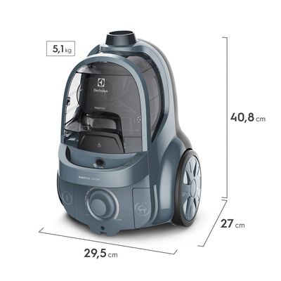 Aspirador Electrolux 1600W EasyBox com Cyclonic Power (EAS40) 127V
