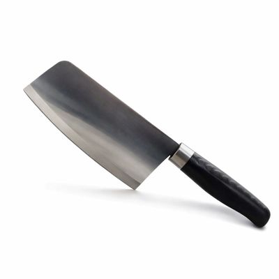 Cutelo Profissional Cozinha Inox 30cm Carne Açougueiro Preto