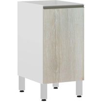 Balcão De Cozinha Sem Tampo 40cm 1 Porta Pérola Luciane Móveis