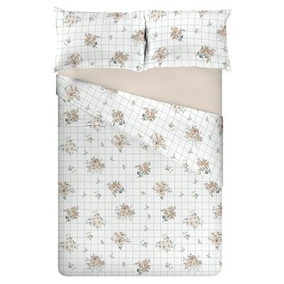 Jogo de Cama 100% algodão King Size 150 Fios Fiori