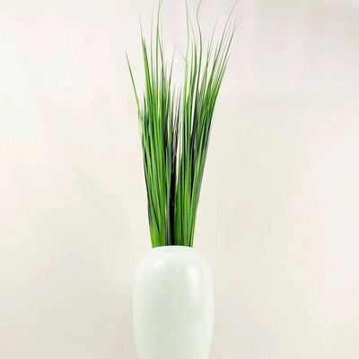 Kit 2 Folhagens Capim Verde Artificial 78cm