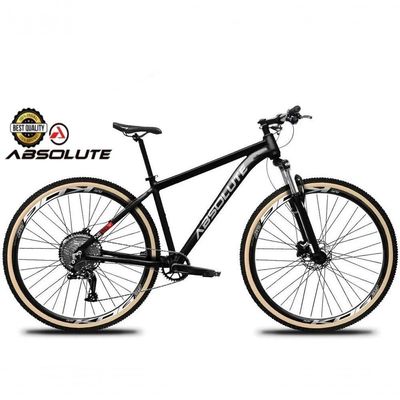 Bicicleta Aro 29 Nero 5 Peças Inteira Absolute 12v Hollowtech Hidráulica Garfo Trava No Guidão Preto
