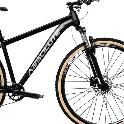 Bicicleta Aro 29 Nero 5 Peças Inteira Absolute 12v Hollowtech Hidráulica Garfo Trava No Guidão Preto