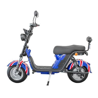 Scooter Elétrica 1000W Wehawk Bateria Lítio Removível Bandeira Inglaterra