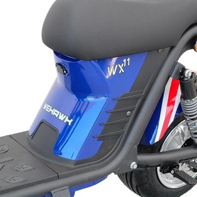 Scooter Elétrica 1000W Wehawk Bateria Lítio Removível Bandeira Inglaterra