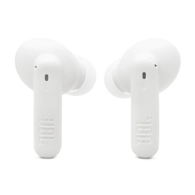 Fone de Ouvido JBL Wave Beam Buds 2 Pure Bass Bluetooth com Cancelamento de Ruído e Smart Ambient - Branco