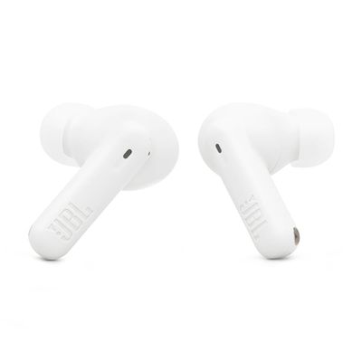 Fone de Ouvido JBL Wave Beam Buds 2 Pure Bass Bluetooth com Cancelamento de Ruído e Smart Ambient - Branco