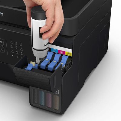 Multifuncional Tanque de Tinta Epson EcoTank L5590 Wireless - Impressora, Copiadora, Scanner