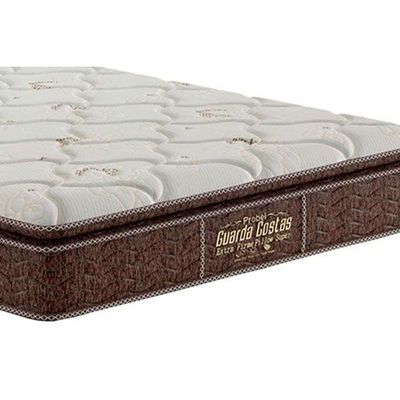 Cama Box Baú CRC King +Colchão Ortopédico E. Firme Probel -