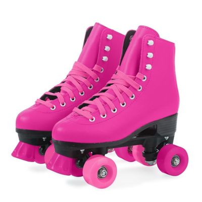 Patins Retrô Quad Rosa 35-36 CV212686