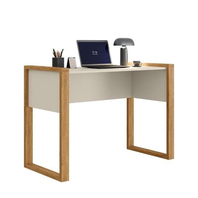 Mesa Escrivaninha Estudo Home Office Off White
