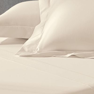Jogo De Cama King Altenburg Cetim 300 Fios Bege