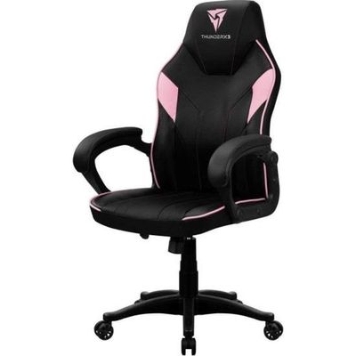 Cadeira Gamer EC1 em Poliuretano com Tecnologia Air Tech e Mecanismo de Balanço Rosa