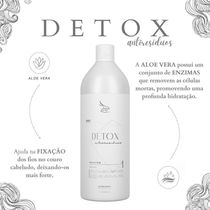 Shampoo Anti-resíduos Detox Zap Limpeza Profunda 1 Litro +Sache + Óleo Reparador