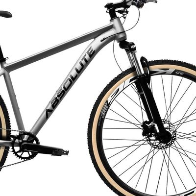 Bicicleta Aro 29 Nero 5 Peças Inteira Absolute 12v Freio Hidráulico Garfoc/Trava K7 11 52d Cinza 23