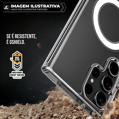 Capa MagSafe para iPhone 17 Pro Max - Transparente - Gshield