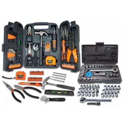 Jogo De Ferramentas Kit Com 129 Peças + Maleta