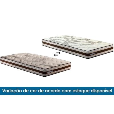 Cama Box Baú CRC King +Colchão Espuma D45 Resiste Paropas -