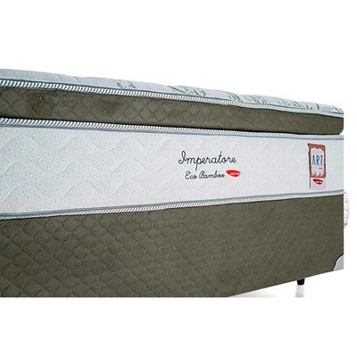 Cama Box Baú CRC Casal +Colchão Molas Imperatore Herval 138