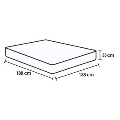 Cama Box Baú CRC Casal +Colchão Molas King Best Anjos 138