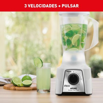 Liquidificador LQ13 Power Mix 700W BR Arno Branco / 220V