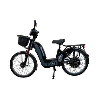 Bicicleta Elétrica EB500W Wx-01 WeHawk Bateria Chumbo Removível 48V Sem CNH Preta