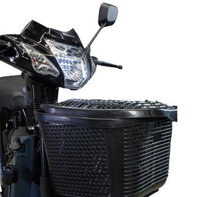 Bicicleta Elétrica EB500W Wx-01 WeHawk Bateria Chumbo Removível 48V Sem CNH Preta