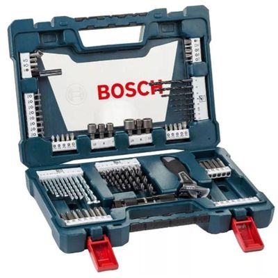 Kit Ferramenta Brocas Bosch 83 Pecas Pontas Projetadas