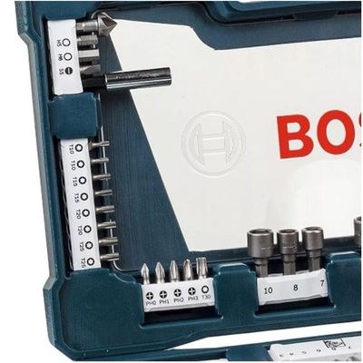 Kit Ferramenta Brocas Bosch 83 Pecas Pontas Projetadas