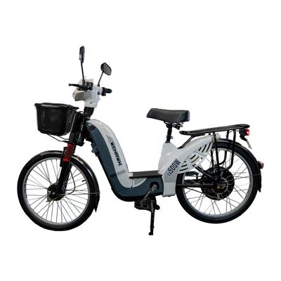 Bicicleta Elétrica EB500W Wx-01 WeHawk Bateria Chumbo Removível 48V Sem CNH Branca