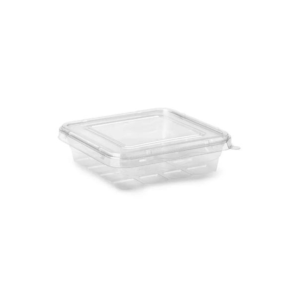 100un Bandeja Multiuso 1500ml G 74 Transparente Galvanotek