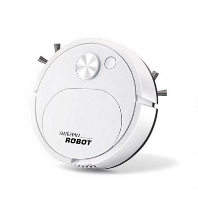 Robô Aspirador de Pó Draik Automático USB Recarregável com MOP Branco Bivolt