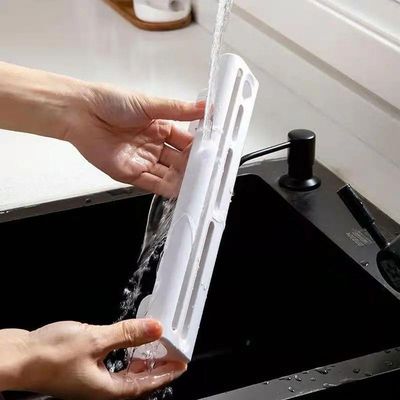 Suporte De Cozinha Porta Talheres Facas Faqueiro 6 Ganchos Cinza