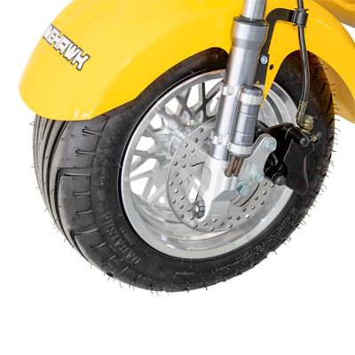 Scooter Elétrica 1000W WeHawk WX-11 Potente 2 Lugares Bateria de Lítio 60V Carregador Bivolt